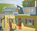 Painting entitled Ritchie's Ice Cream